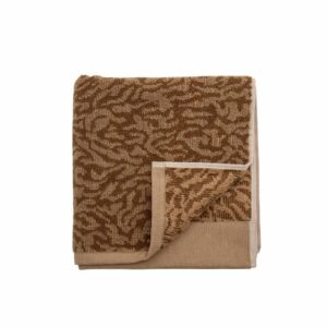 5711173317073-kaysa-serviette-marron-coton-100x50-cm